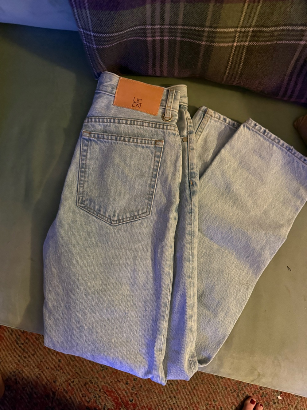 Ulla Johnson Light Blue Relaxed Men’s Jeans